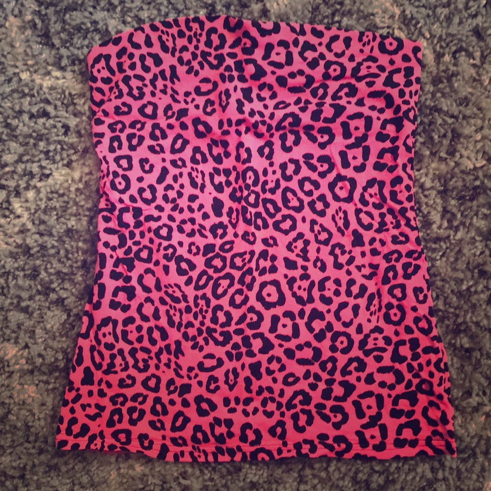 Hot pink cheetah shirt
